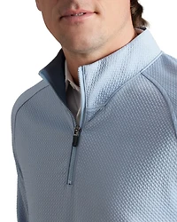 Founders Textured Quarter-Zip Golf Sweater