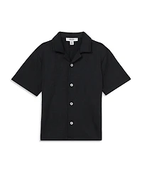 Reiss Boys' Elio Short Sleeve Cuban Shirt