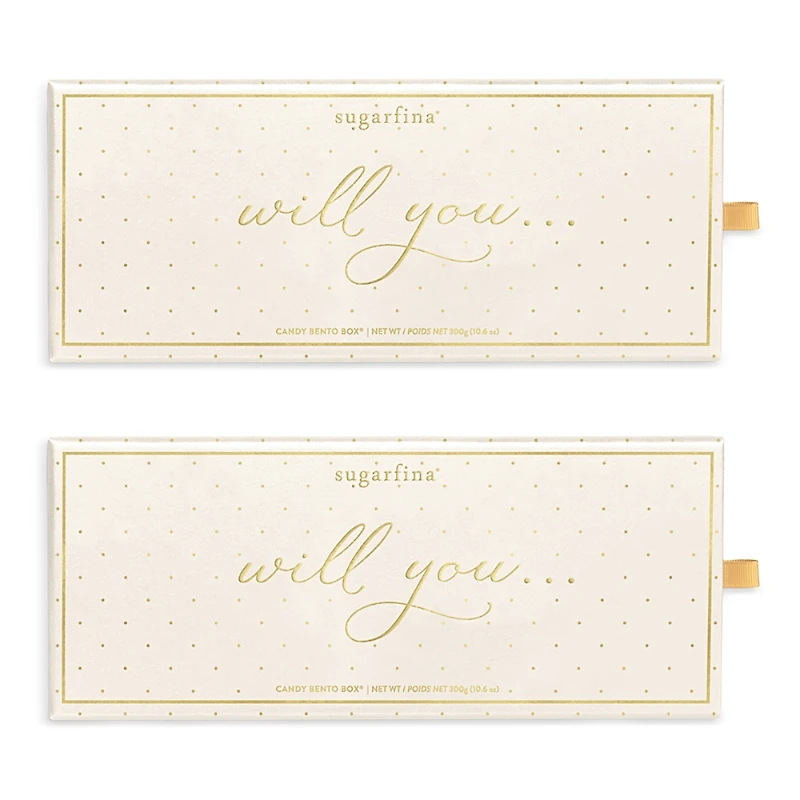 Sugarfina Will You Be My Bridesmaid 3-Pc. Bento Box Duo