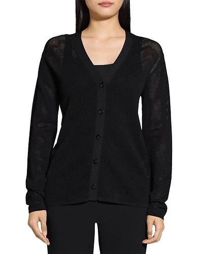 V Neck Cardigan Sweater