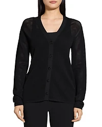 V Neck Cardigan Sweater