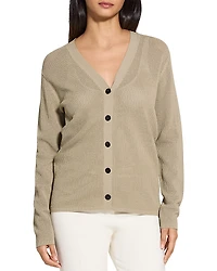 Theory V Neck Cardigan Sweater