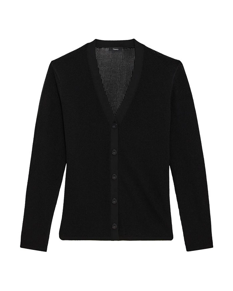 V Neck Cardigan Sweater