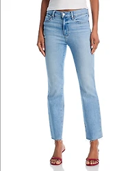 Paige Cindy Raw Hem Jeans