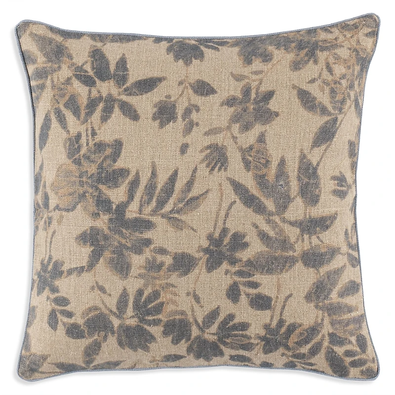 Annie Selke Sienna Denim Linen Decorative Pillow Cover
