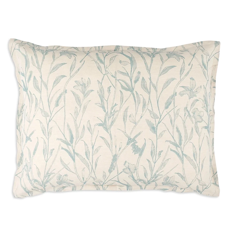 Annie Selke Margo Botanical Linen Blend Sham