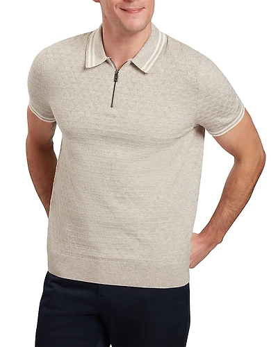 Ted Baker Mahani Zip Polo Shirt