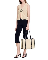 Ruffled Capri Pants