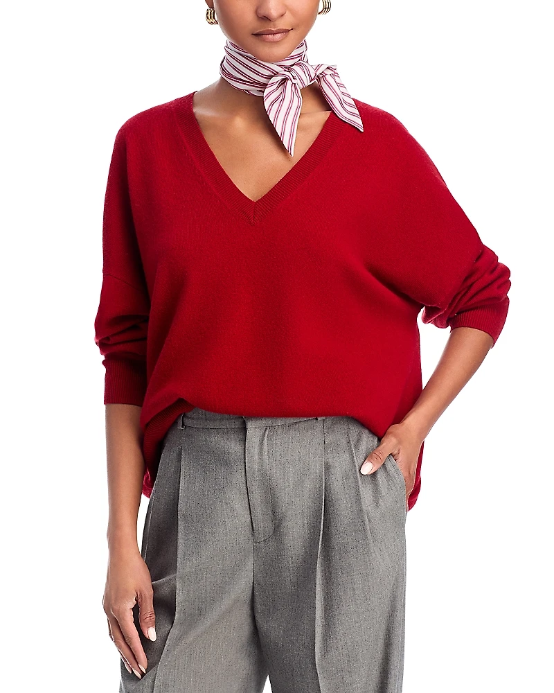 Vince Striped Ribbon Silk Twill Scarf