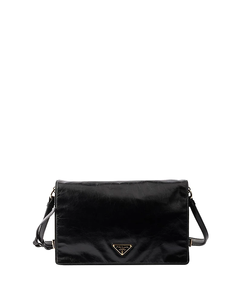 Prada Medium Leather Shoulder Bag