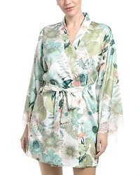 In Bloom by Jonquil Floral Stretch Matte Satin Wrap