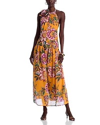 Farm Rio Wonderful Bouquet Maxi Dress