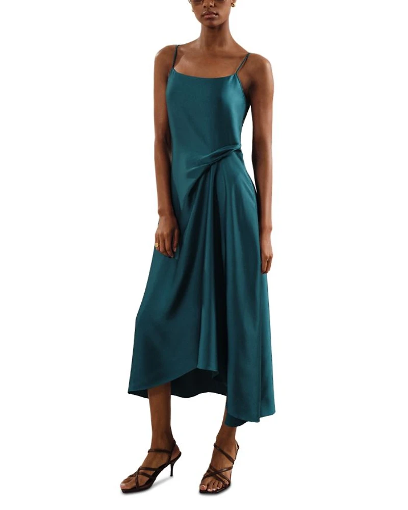 Zoe Draped Slip Dress