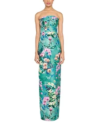 Theia Lulu Mikado Column Gown