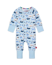 Magnetic Me Boys' Forever & All-Waves Convertible Coverall - Baby