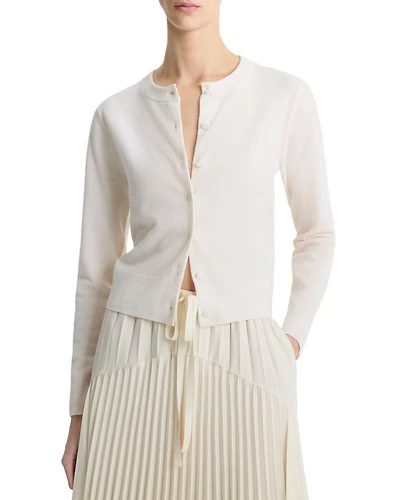 Tipped Half Moon Cardigan