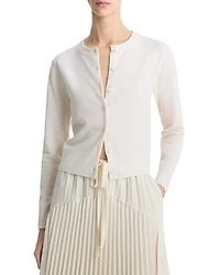 Vince Tipped Half Moon Cardigan