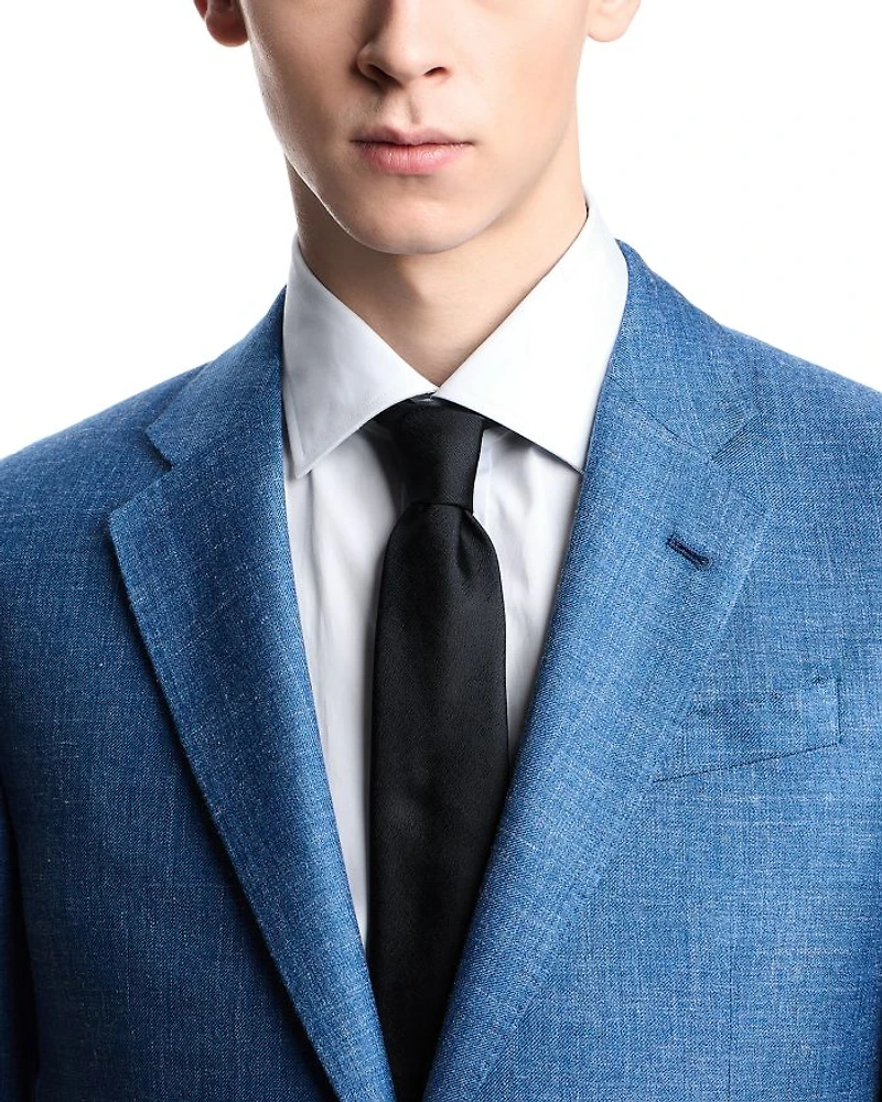 Regular Fit Notch Lapel Blazer