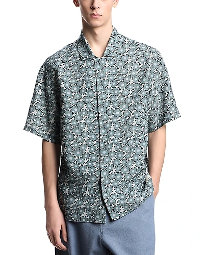 Emporio Armani Floral Short Sleeve Shirt