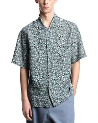 Emporio Armani Floral Short Sleeve Shirt