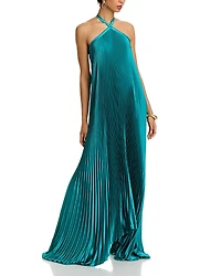 L'Idee Deesse Halter Gown