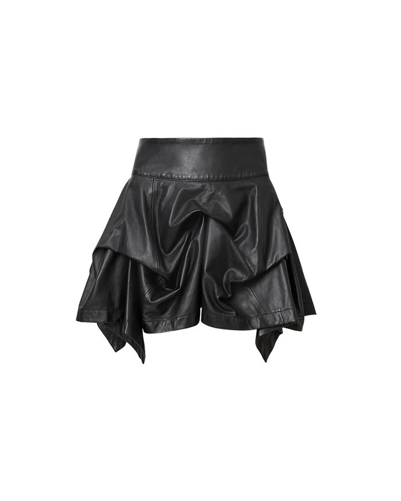 Leather Hitch Lea Skirt