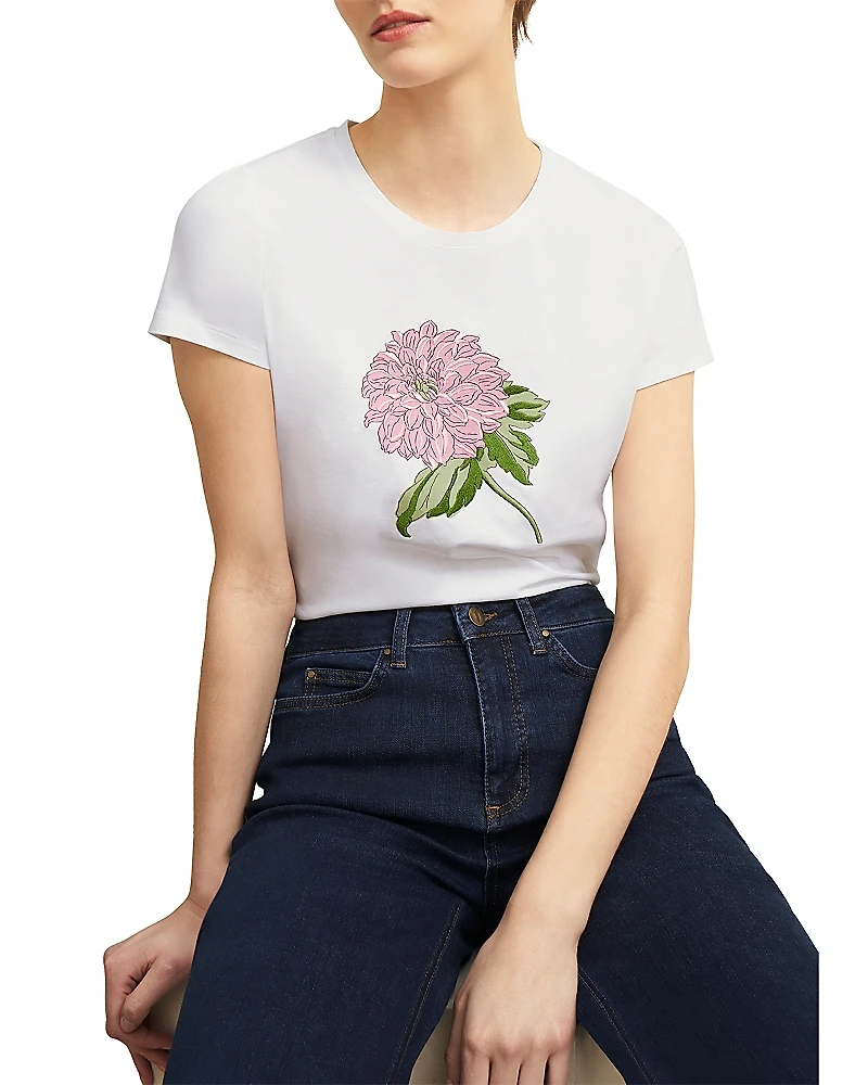 Hobbs London Pixie Embroidered Tee