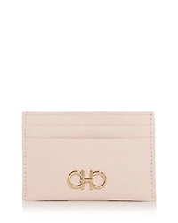 Ferragamo Gancini Leather Card Case