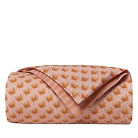 Sferra Edna Reversible Ginkgo Leaf Duvet Cover