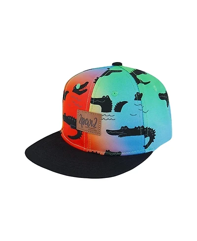 Deux par Deux Boys' Printed Cap