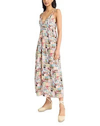 Maxi Dress with Double Strap