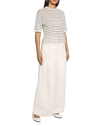 Boyfriend Tee Linen-Blend