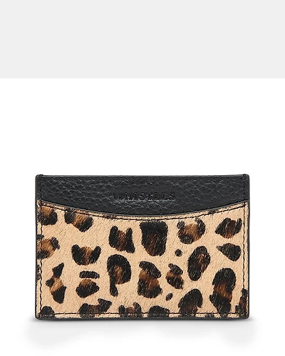 Whistles Calf Hair Card Case