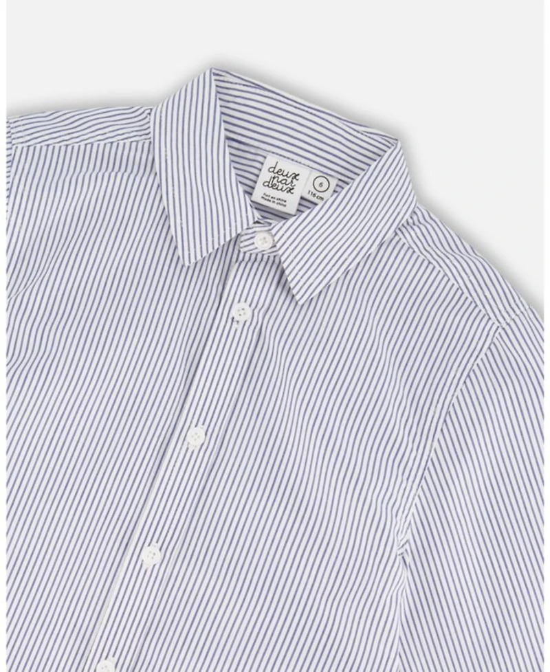 Boys' Long Sleeve Button Down Shirt - Little Kid