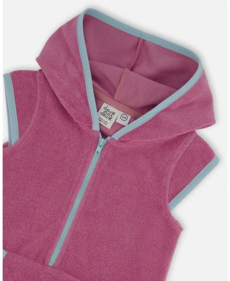 Hooded Terry Beach Dress - Big Kid