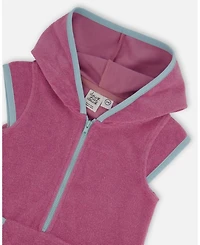 Hooded Terry Beach Dress - Big Kid