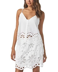 Splendid Emma Eyelet Top