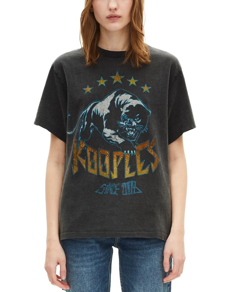 Rhinestone Graphic Tee