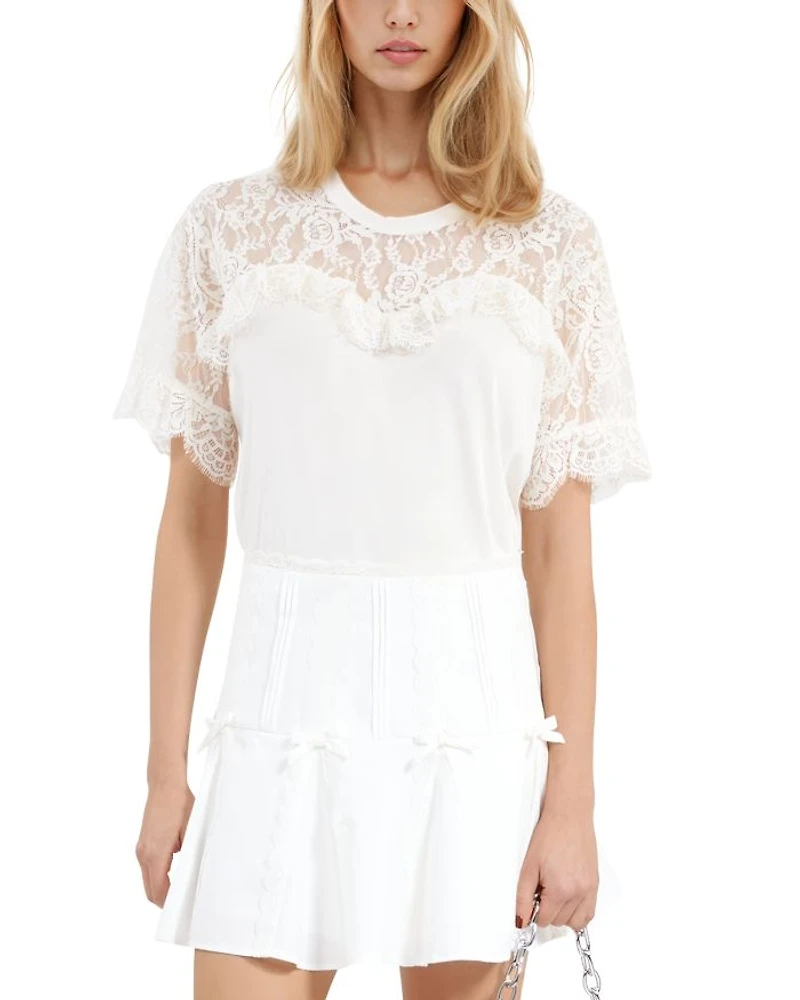 Lace Detail Tee