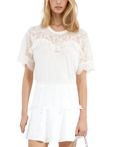 Lace Detail Tee