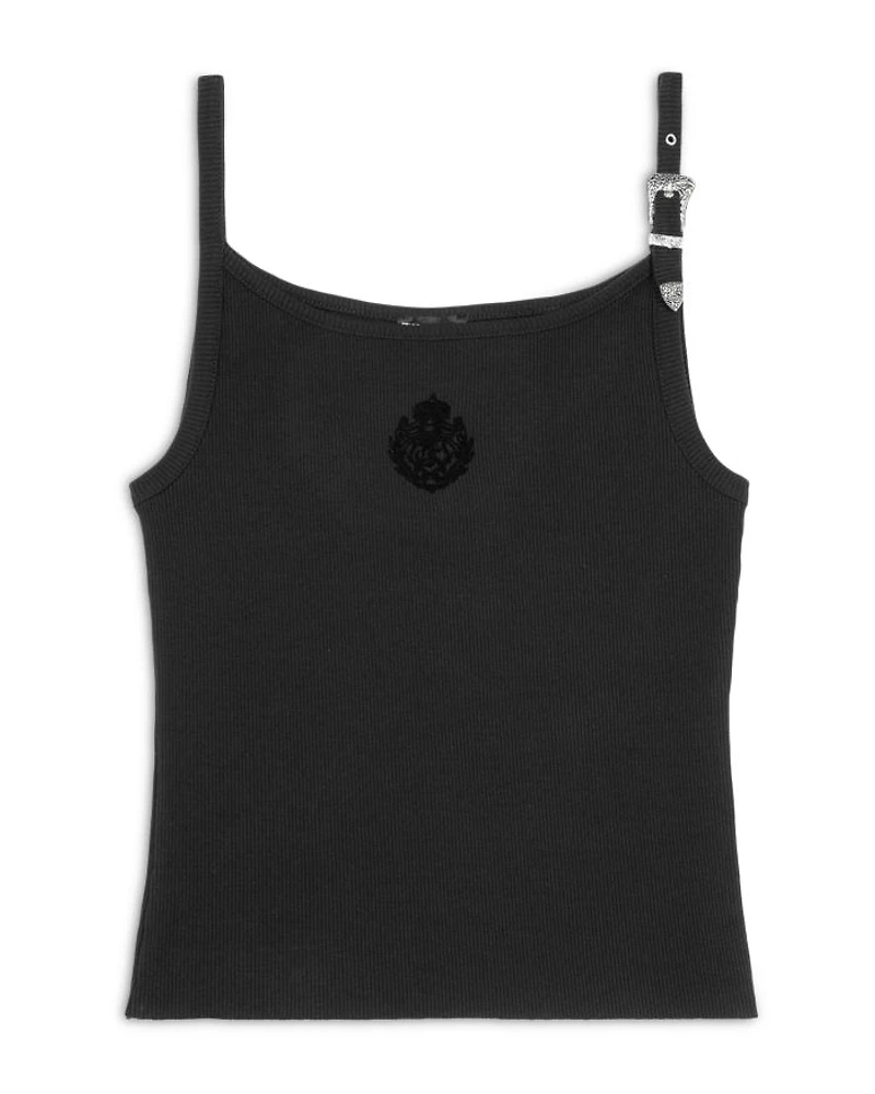 Buckle Strap Tank Top