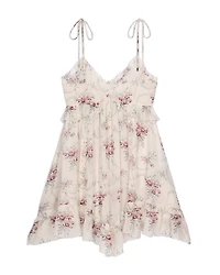 Ruffle Trim Dress
