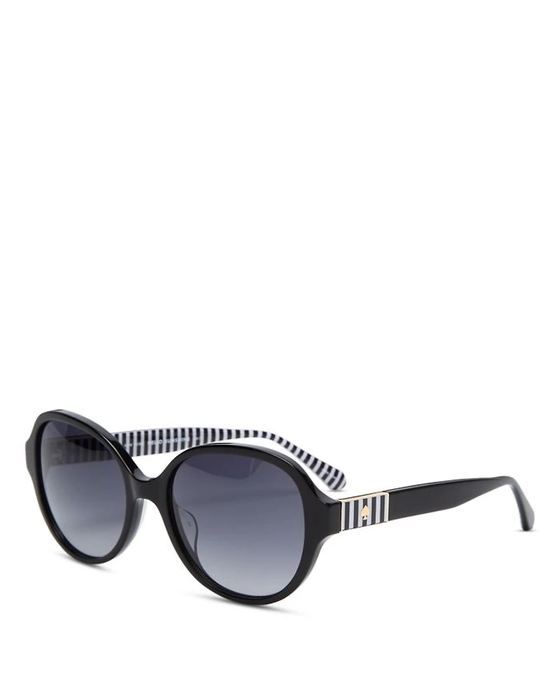 Emalie Oval Sunglasses, 56mm