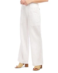 Linen Wide Leg Trousers