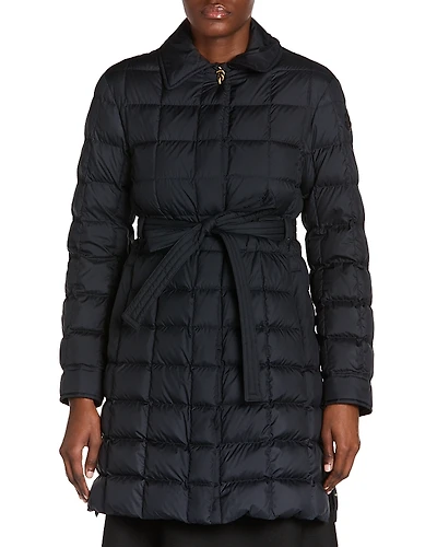 Moncler Gressillon Belted Puffer Coat