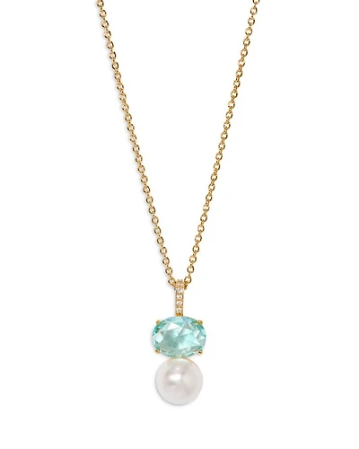 Natural Beauty Pendant Necklace, 16"-18"