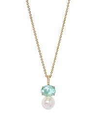 Natural Beauty Pendant Necklace, 16"-18"