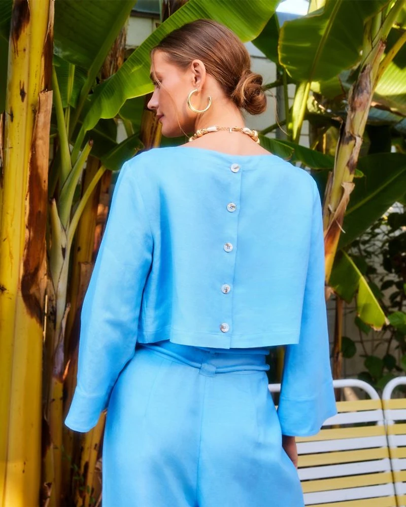 Junie Flared Long Sleeve Top