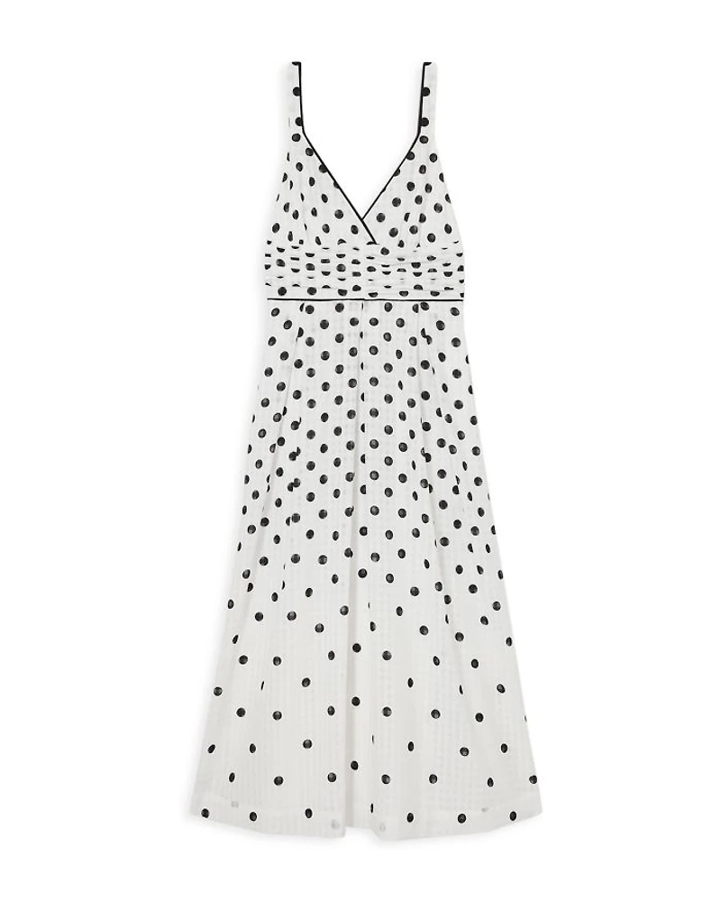 Dottie Polka Dot Midi Dress