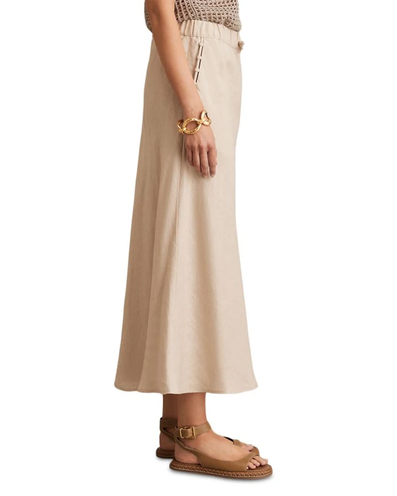 Roxi Linen Slip Skirt